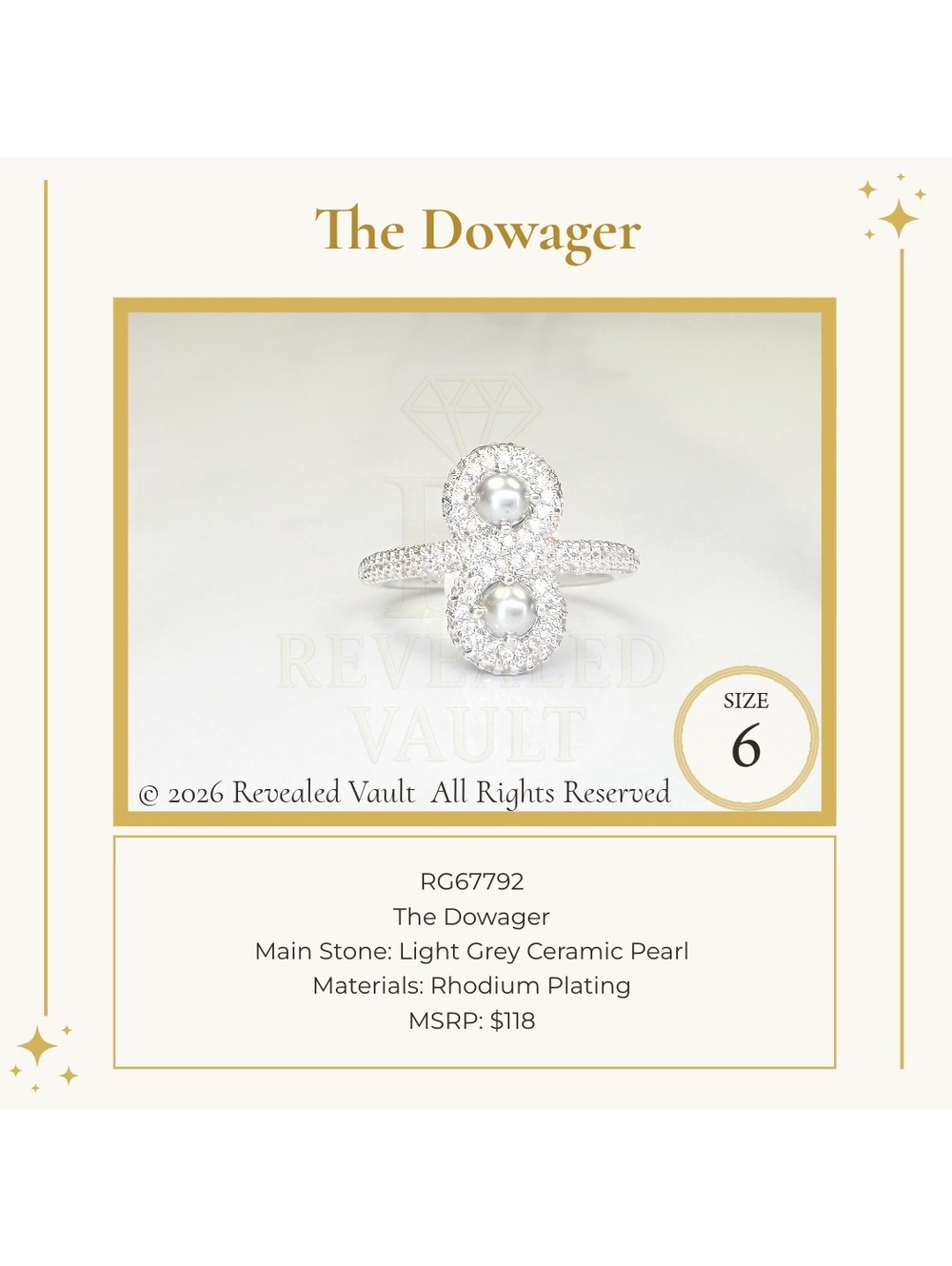 The Dowager - Size 6 - OG
